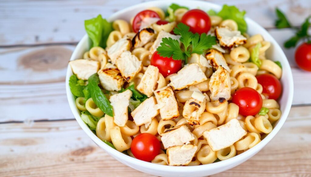 Chicken Caesar Pasta Salad