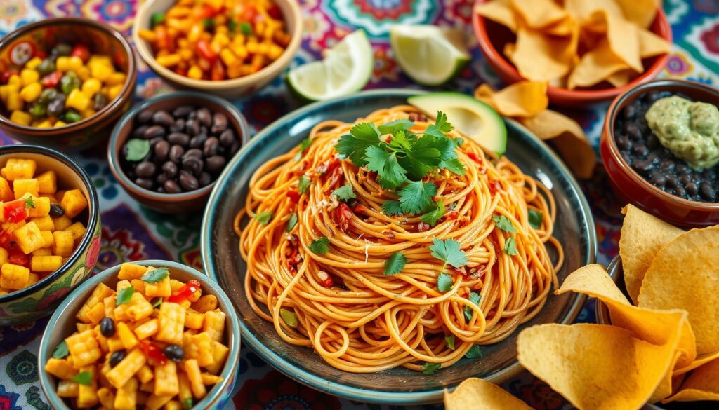 Mexican Spaghetti Sides