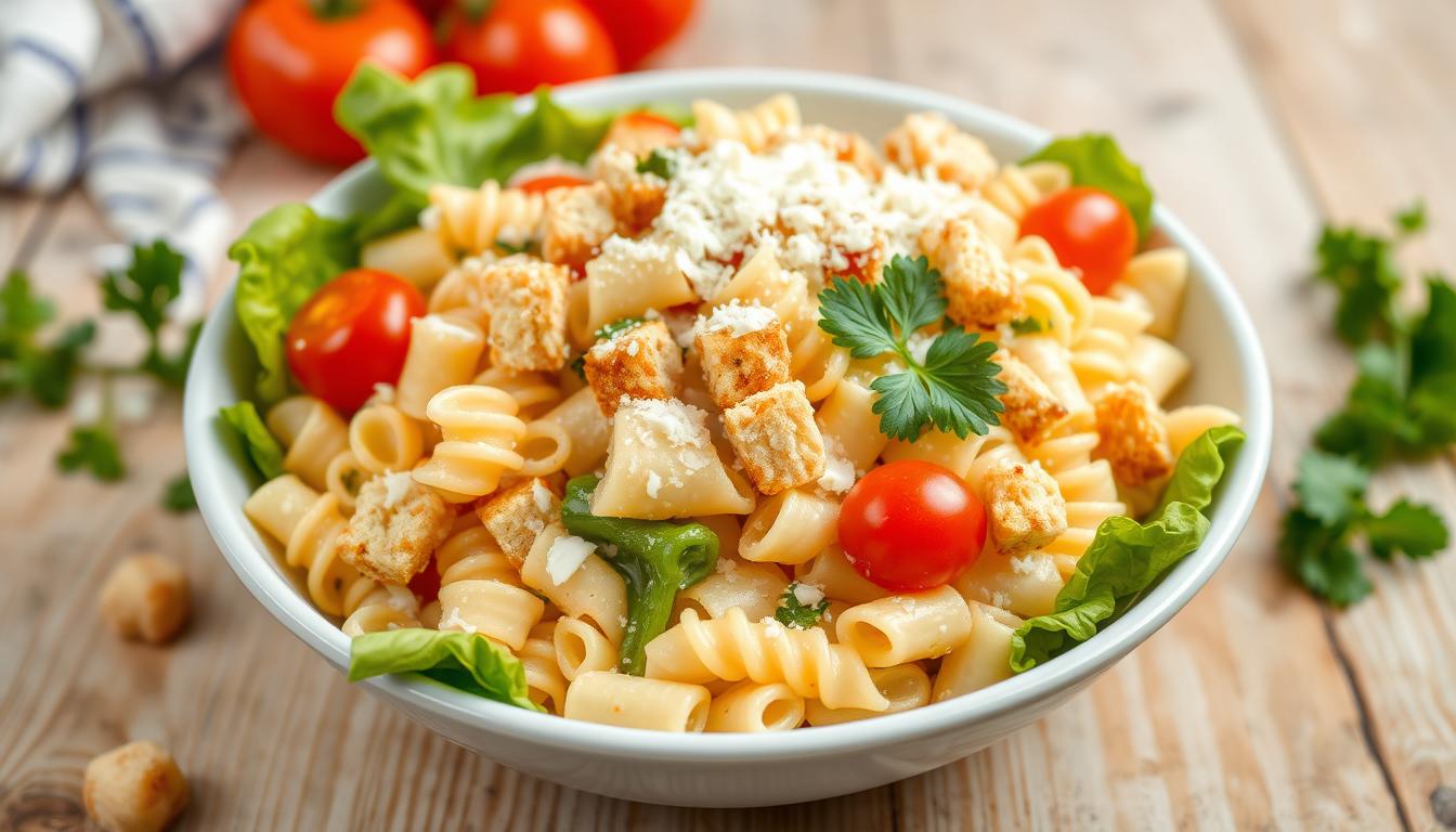 caesar pasta salad