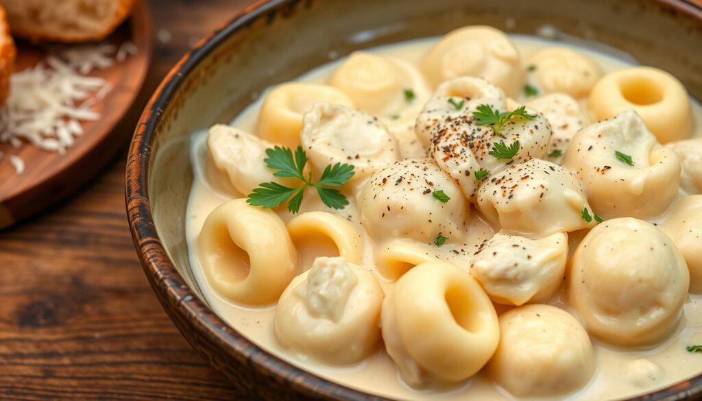 chicken tortellini alfredo