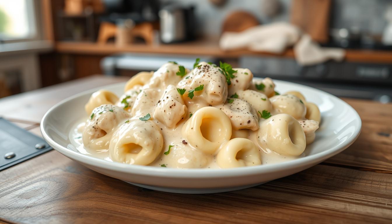 chicken tortellini alfredo