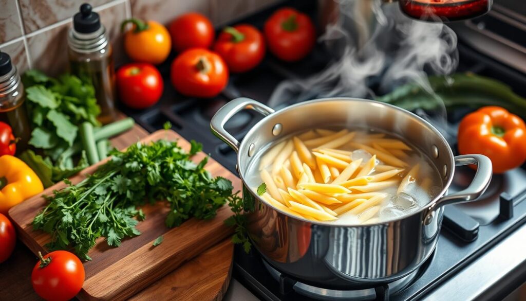 how to cook penne pasta