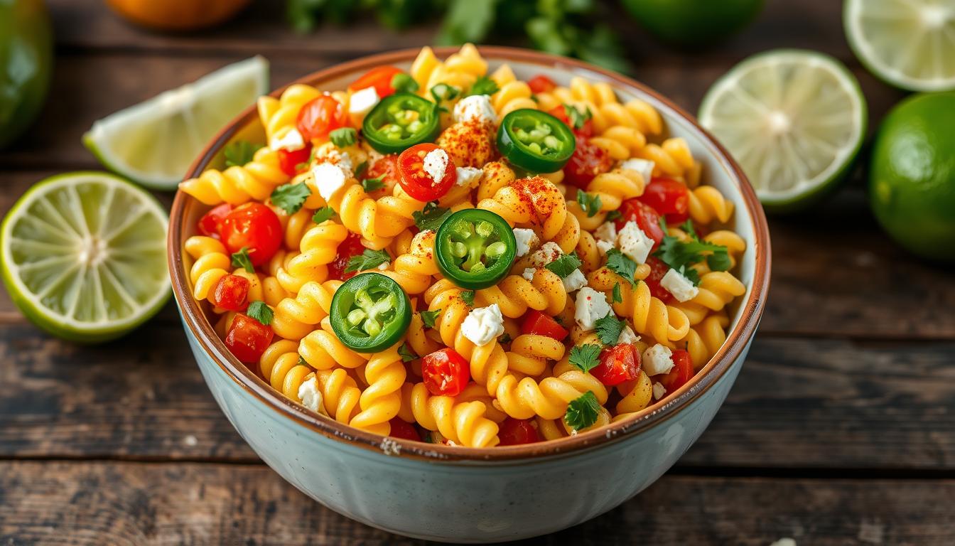 mexican street corn pasta salad