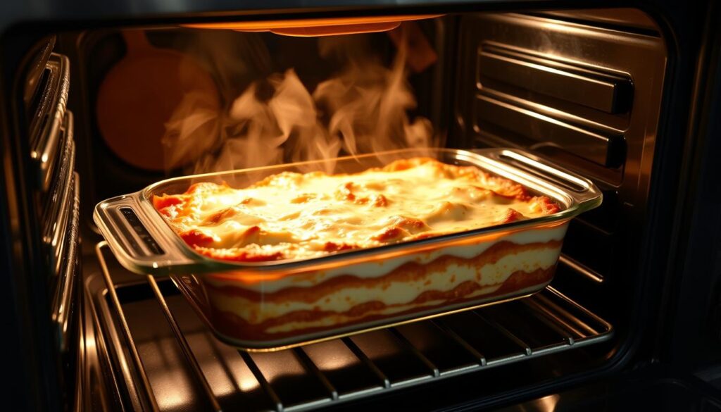 reheating lasagna